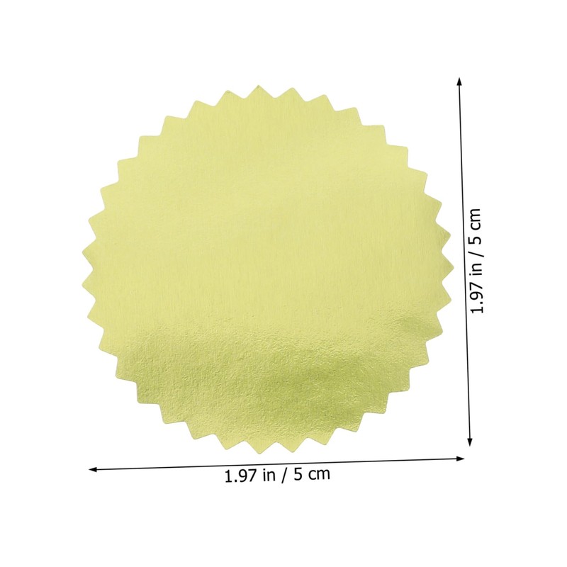 jojofuny 1 Roll Envelope Stamp Sticker Holographic Scrapbooking Tiny Number