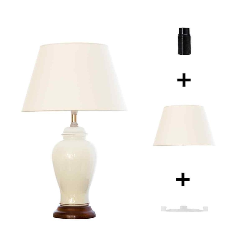 8 Pack Plastic Lamp Shade Reducer Ring, E27 to E14