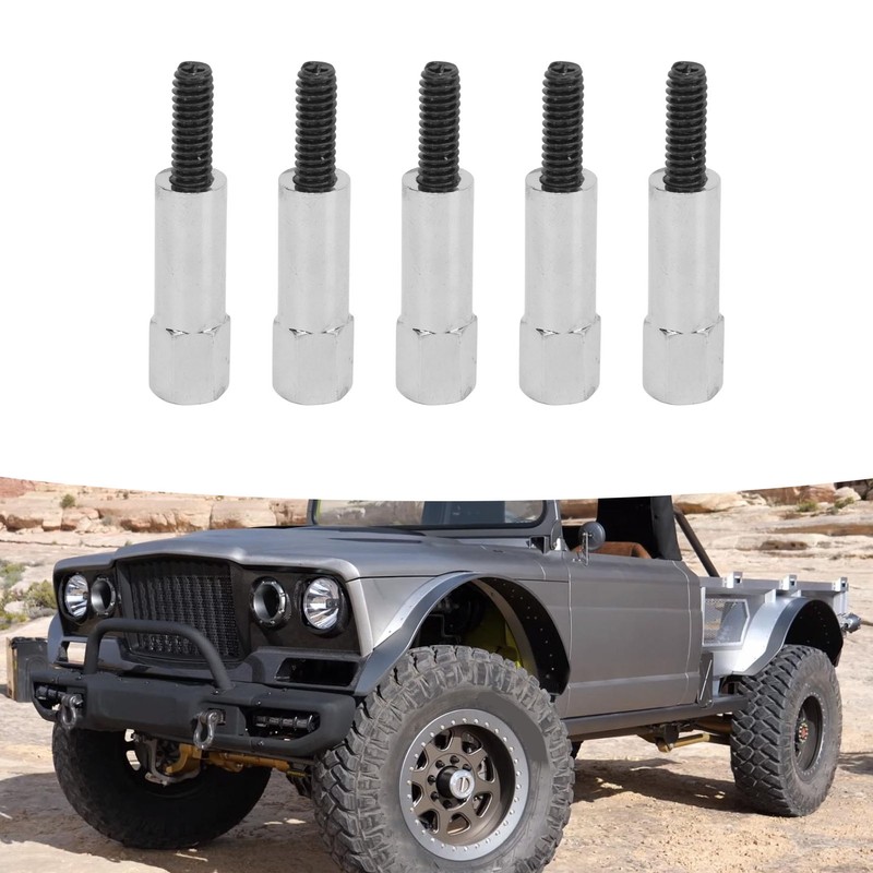 14Pcs Engine Valve Cover Bolt 7283 Electroplated 1/4in‑20 Valve Cover