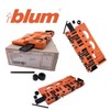BLUM Universal Drill Gauge ZML.0040, Plastic/Steel