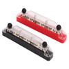 10 Way Power Distribution Block Bus Bar M6 Studs M4