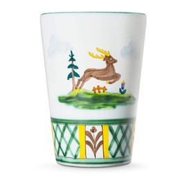 GMUNDNER KERAMIK Drinking Cup Capacity 0.28 Litres Hunting Tableware Handmade in Austria