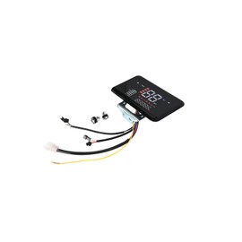 REBEKAMODS 48V 60V 64V 72V LCD Display Control Panel Digital Speedometer for Electric Scooter Bicycle Drift Trike E Bike and More, 10 Functions KPH Speed Gauge