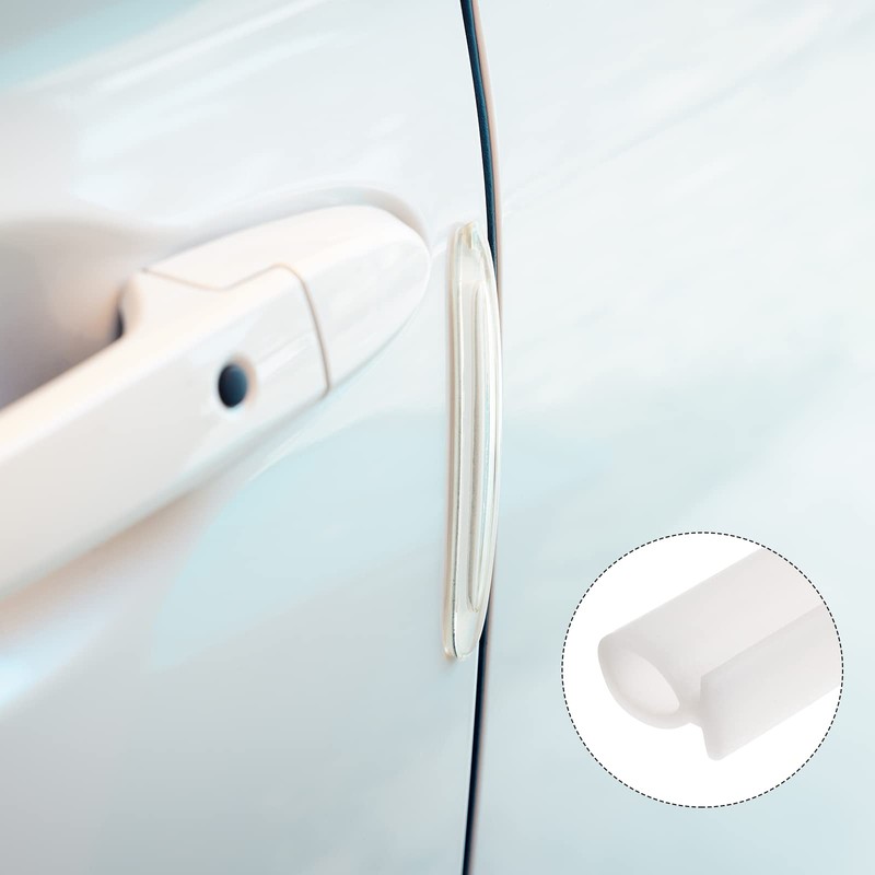 METALLIXITY Bulb Type Window Weatherstrip (7mmx5Meter) 1Pcs, Silicone T-Slot Mount
