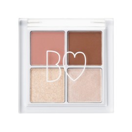 B IDOL The Eye Palais 107 Expected Rose Brown, 0.3 oz (8 g), Eye Shadow, 3-Dimensional, Highlighter, Rose Brown