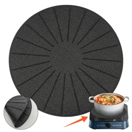 LUPA GLOBAL Induction Cooktop Protector - Induction Cooktop Silicone Stove Top Mat (Large - 11 Inches)