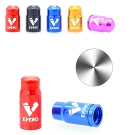 Ultra-Lightweight Bicycle Valve Caps for Mountain and Road Tires Protection Schrader Black GD03356 100ea