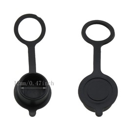 ZZHXSM 4PCS GX12 Aviation Connector Plug Cover GX12 Cap Lid Waterproof Dust Plastic Cap Circular Protective Sleeve