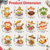 36 Pcs Mexican Christmas Snowman Hanging Ornaments Cinco De Mayo