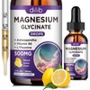 Magnesium Glycinate Supplement, Magnesium Liquid Drops with Magnesium Glycinate 500mg