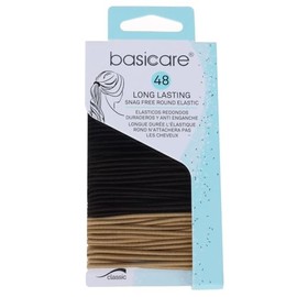 Elastic Hair Bands Multi Colour - 2mm (48 Per Pack)