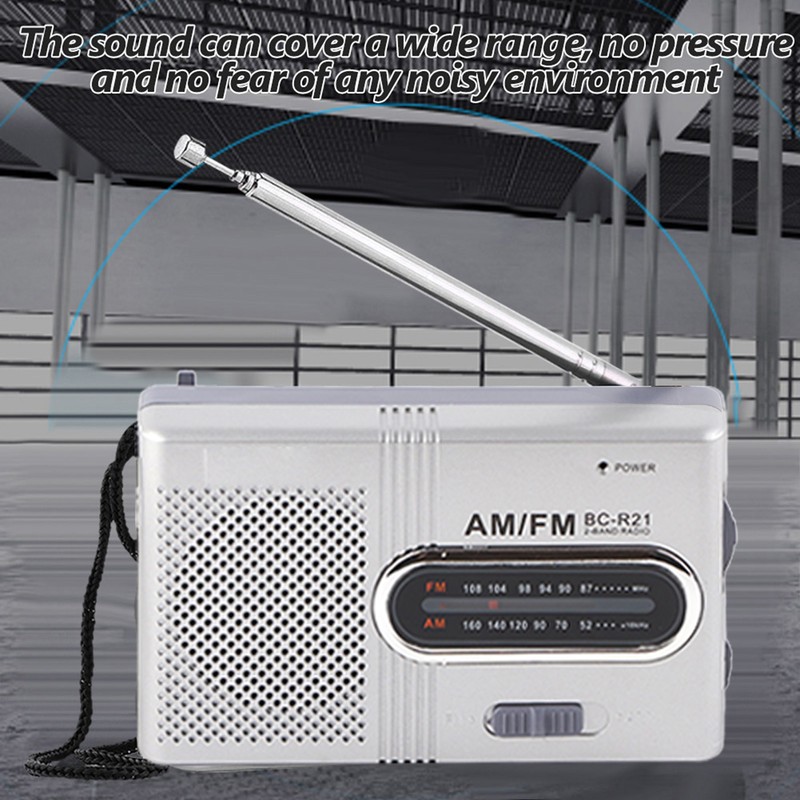 Universal Portable AM/FM Mini Radio Stereo Speakers Receiver Music Player