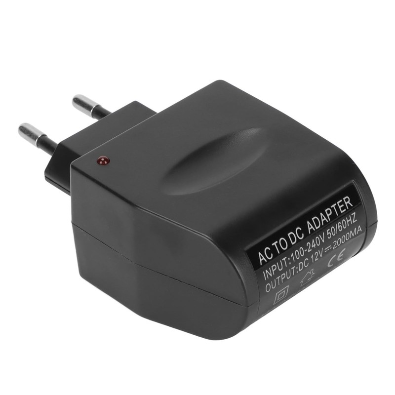 AC/DC-Auto-Netzteil, Universeller 2000-mA-Strom, 100–240 V DC, 12 V, Auto-Zigarettenanzünder-Adapter mit