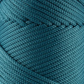 Sensy Premium 3mm 131 Yards Polyester Rope 100% Polypropylene Cord Macrame Cord 3mm Crochet Bag Cord Macrame Rope Crochet Thread Gift for Knitter (Peacock)