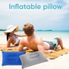Ultralight Inflatable Pillows for Travel Camping: 2PCS Soft Blow up