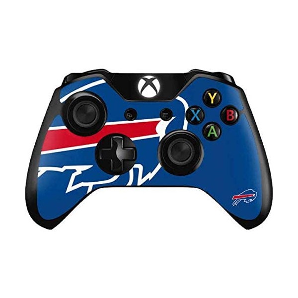 Skinit Decal Gaming Skin Compatible with Xbox One Controller - Officially Licensed NFL Buffalo Bills Large Logo Design