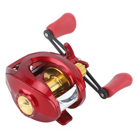 Baitcasting Wheel Smoothly Casting Retrieving Metal Fishing Reel for Sea Lake River Right Hand
