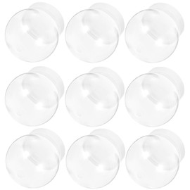Luxshiny 10pcs Christmas Snow Globe Craft Kits Empty Water Snow Globes DIY Water Globes Clear Craft Snow Globes(270ml)