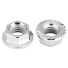 10 PCS M10 x 1.25 Hosoyama Hex Hex Nut Flange