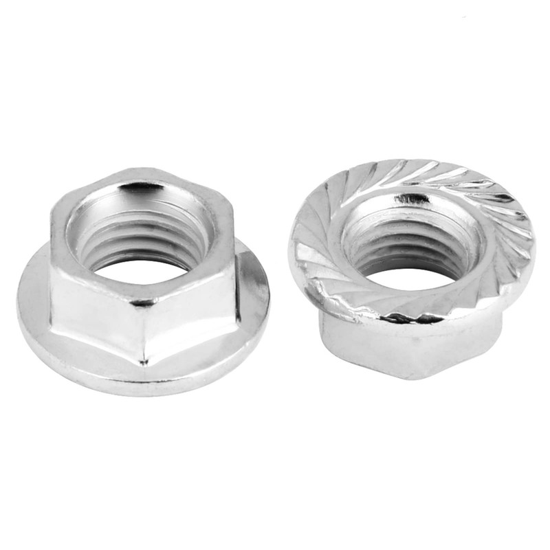 10 PCS M10 x 1.25 Hosoyama Hex Hex Nut Flange