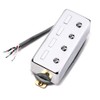 Alnicov 4-String Bass Guitar Magnet Pickup Replacement Chrome