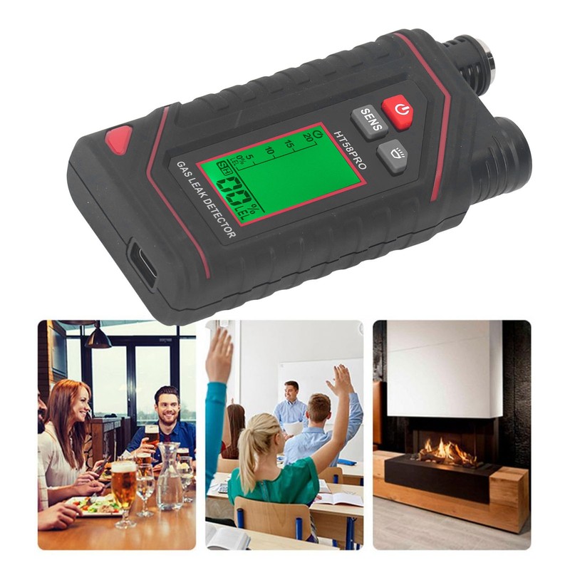 Gas Leak Detector Combustible Gas Alarm Multifunctional Handheld Gas Tester