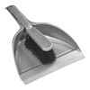 Elliott Dustpan and Brush Set, Durable Plastic Pan with Rubber