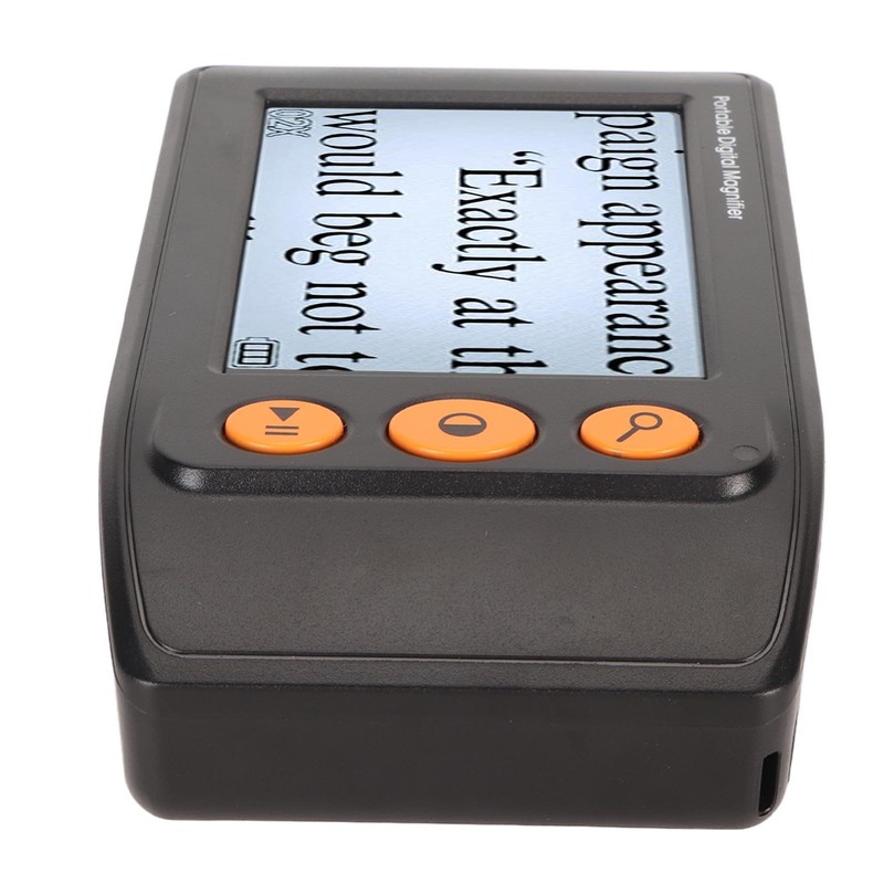 Digital Magnifier 3.5in LCD 2X‑25X Magnification AV Output Reading Magnifier