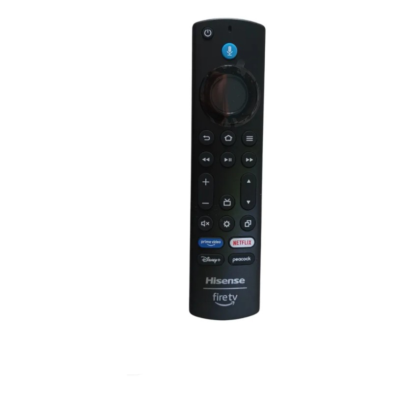 Control Remoto Hisense Fire Tv, Voz, Original, Nuevo Negro