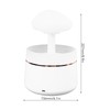 Rain Cloud Essential Oil Diffuser Humidifier Ultrasound Water Drip White