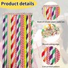 Cotton Candy Sticks - 50 Paper Cones, 30cm Length, 6mm
