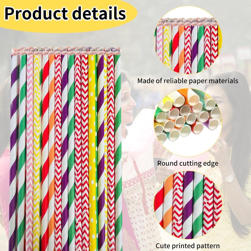 Cotton Candy Sticks - 50 Paper Cones, 30cm Length, 6mm