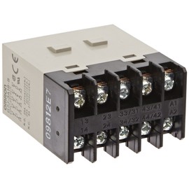 Omron G7J-3A1B-B-W1 DC24 General Purpose Relay With Mounting Bracket, Screw Terminal, W-Bracket Mounting, Triple Pole Single Throw Normally Open and Single Pole Single Throw Normally Closed Contacts, 83 mA Rated Load Current, 24 VDC Rated Load Voltage