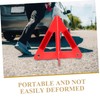 BUGUUYO Emergency Reflective Triangle Car Warning Triangle Sign Foldable Design