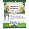 Marjoram Chicory Root Tea (50 tea bags, ZIN: 554443)