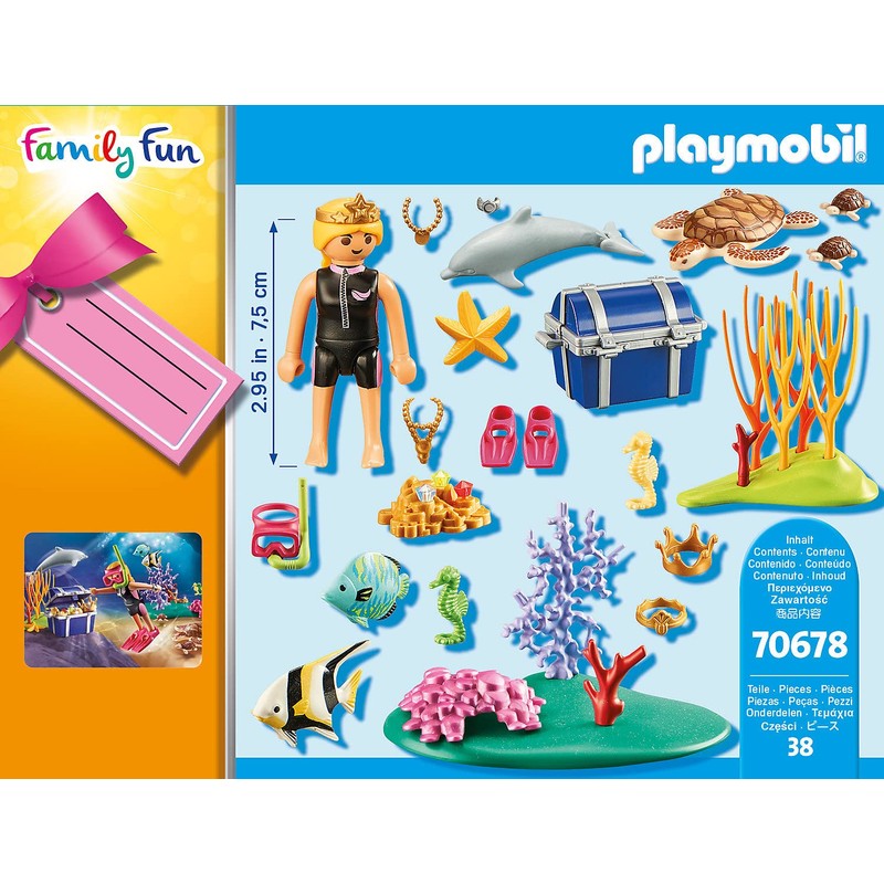 PLAYMOBIL Treasure Diver Gift Set