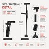 Folding Walking Cane for Seniors – Adjustable Aluminum Mobility Stick