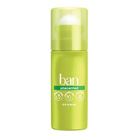 Ban Roll-On Deodorant, Unscented - 3.5 oz