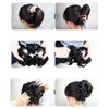 CAISHA by PRETTYSHOP Synthetic Fiber Hairpiece Scrunchie Scrunchy Updo Slightly