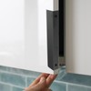 LAMXD 2 PCS Black Cupboard Handles 150mm Furniture Cabinet Handle