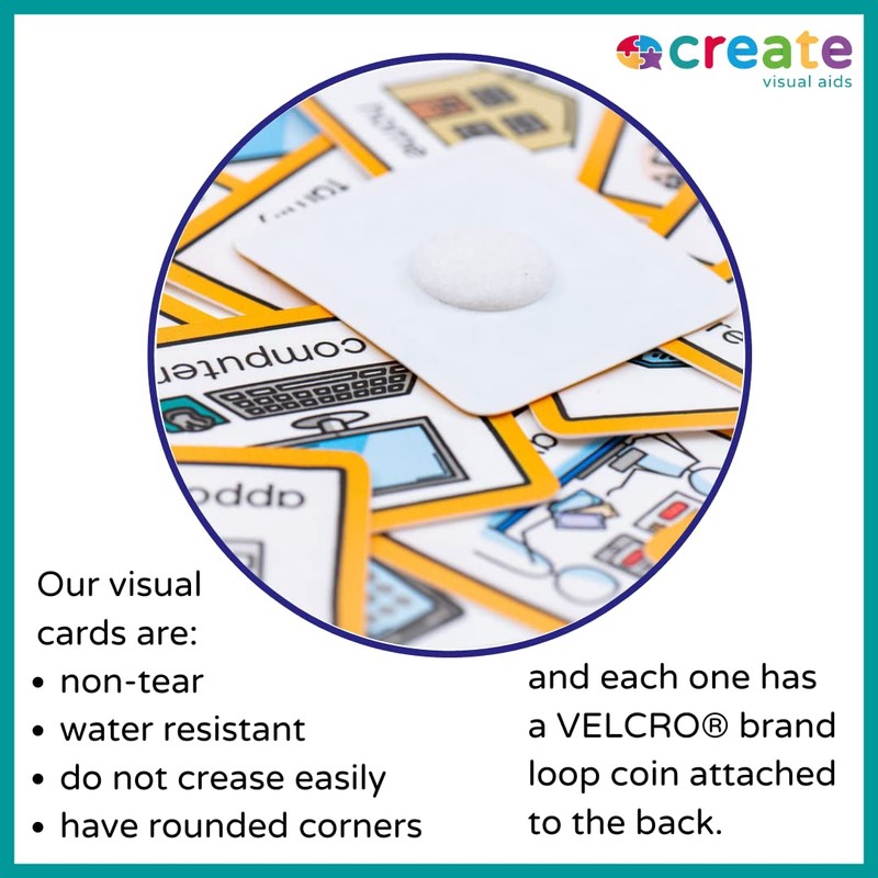 Visual Timetable for Adults Visual Schedule communication cards for stroke