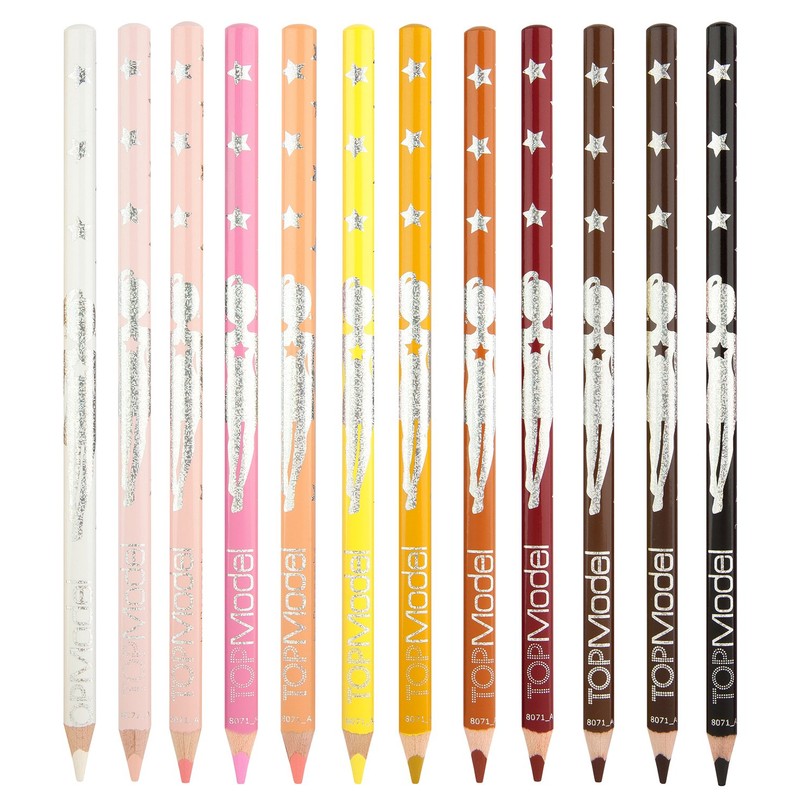 Top Model 8071.001 Pencil Set Skin and Hairtones