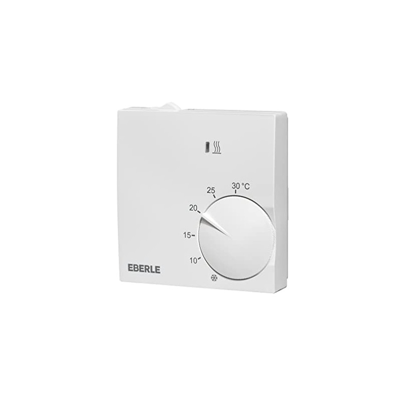 Eberle Active White 131110451600 Room Controller (Extra Flat, Temperature Controller