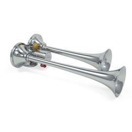 PsychoBlasters Chrome Air Horn Only - 2 Trumpets