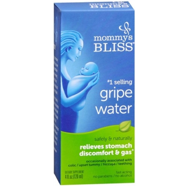 Mommys Bliss Gripe Water, 4 Ounce - 3 per case.
