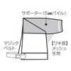 Nissiniryouki Elmo Medical Supporter, For Shoulders, One Size Fits Most,