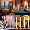 Verdenu 10 Pack Christmas Window Candles with Timer Remote, Battery