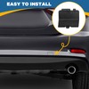 TOPUS Rear Bumper Tow Hook Cover for Mazda 6 Atenza