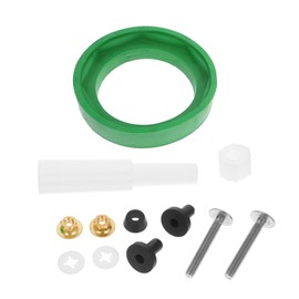 Operitacx Toilet Tank to Bowl Coupling Kit Angled Design Gasket for Standard Toilets Leak Resistant Plumbing Repair for Flush Valve Opening Tanks