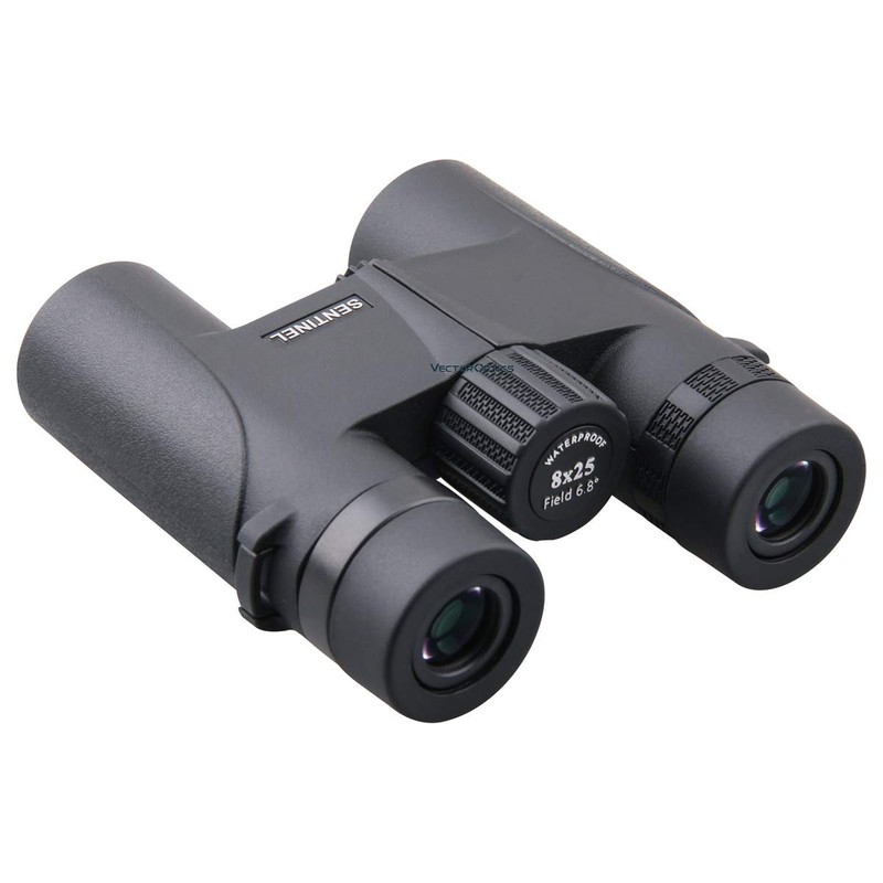 TAC Vector Optics Sentinel 8x25 Premium Compact Roof Prism Binoculars